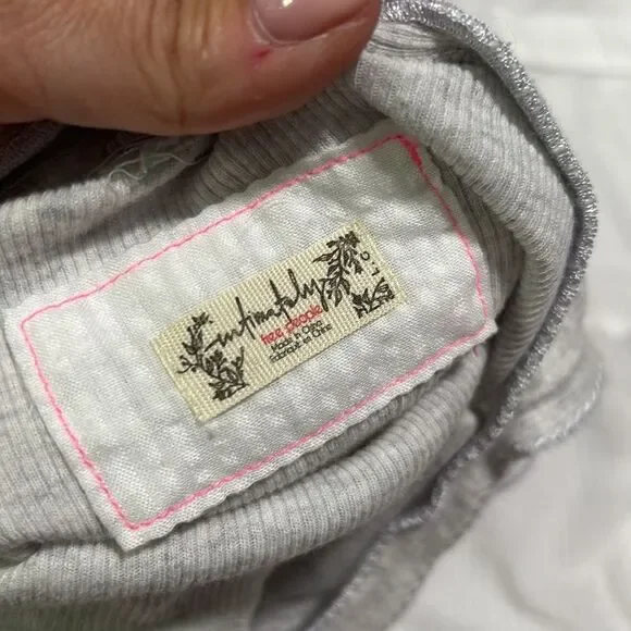 Free People Cloud 9 Pajamas WHITE - Picture 6 of 6